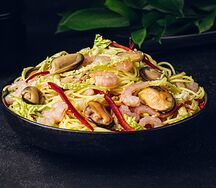 Вок Лапша с мидиями