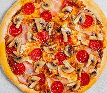 Пицца барбекю с пепперони