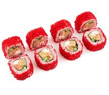 Калифорния с лососем терияки