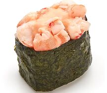 Гункан креветка спайс