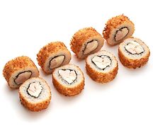 Жареный с курицей