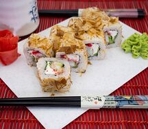 Ролл Бонито с креветками