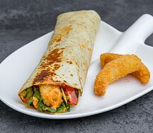 Шаверма с креветками