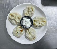 Манты с тыквой