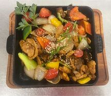 Жаровня с курицей
