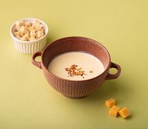 Сырный суп пюре