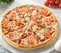 Домашняя 38 см тонкое тесто