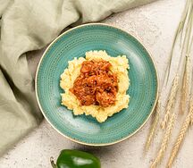 Чахохбили с картофельным пюре