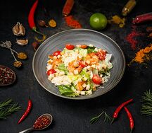Цезарь с креветками