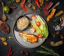 Глазированная куриная грудка