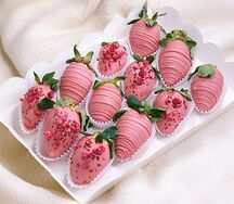 Клубника в шоколаде Малиновый закат