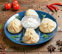 Манты с говядиной