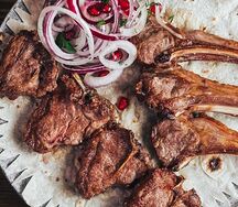 Шашлык из бараньей почечной части