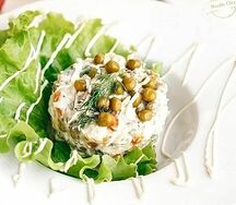 Столичный с куриным филе