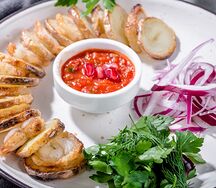 Картофель с курдюком