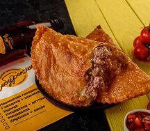 Чебурек с говядиной и свининой