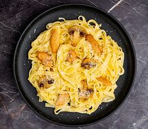 Паста Феттуччине с курицей