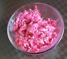 Свёкла с сыром