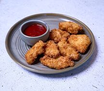 Наггетсы куриные с кетчупом