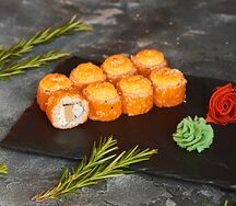 Запеченный с креветкой
