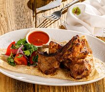 Шашлык из каре ягненка