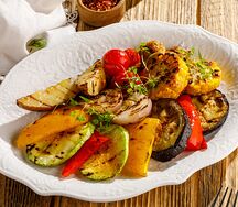 Овощи, приготовленные на гриле или на пару