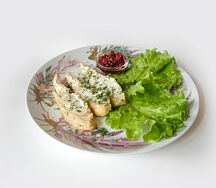 Спинка трески в топленом масле