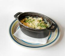 Жульен с курицей и грибами