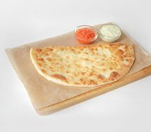 Хачапури с семгой и адыгейским сыром