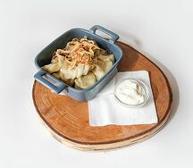 Вареники с картофелем и грибами