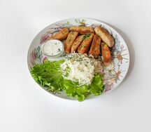 Печеная репа в сухарях