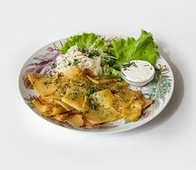 Жареная репа в сливочном масле