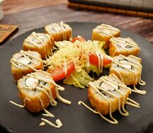 Цезарь темпура с курицей
