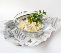 Фарфалле с курой