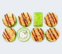 Запеченный Сырный с крабом