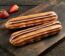 Эклер крем-брюле