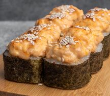 Ролл запеченный с гребешком