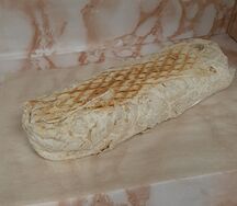Шаурма с двумя сосисками