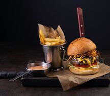 Crispy burger