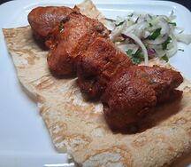 Шашлык из бараньей мякоти