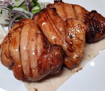 Шашлык из куриных бедер