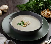 Крем-суп Грибной с сухариками