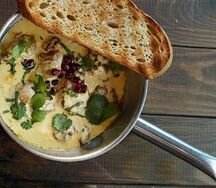 Чкмерули в сковородке