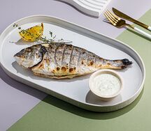 Дорадо на гриле