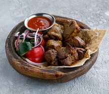 Шашлык из мякоти ягненка