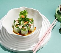 Фреш-ролл с копченым лососем