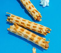 Вафельные трубочки с начинкой