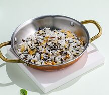 Дикий рис с миндалем