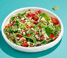 Восточный салат с сыром Гуда