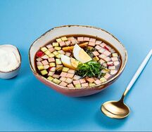 Окрошка на квасе